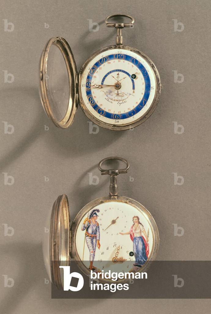 Pocket watches (metal & enamel) 
