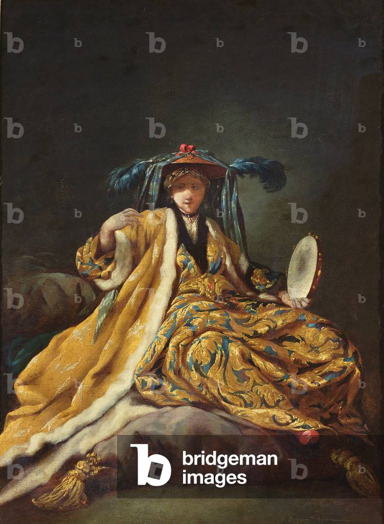 A Greek Sultana, 1748 (oil on canvas)