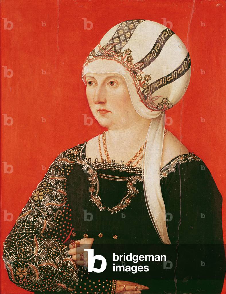 Bild von Gemälde "Barbara Wespach", 1500 von German School