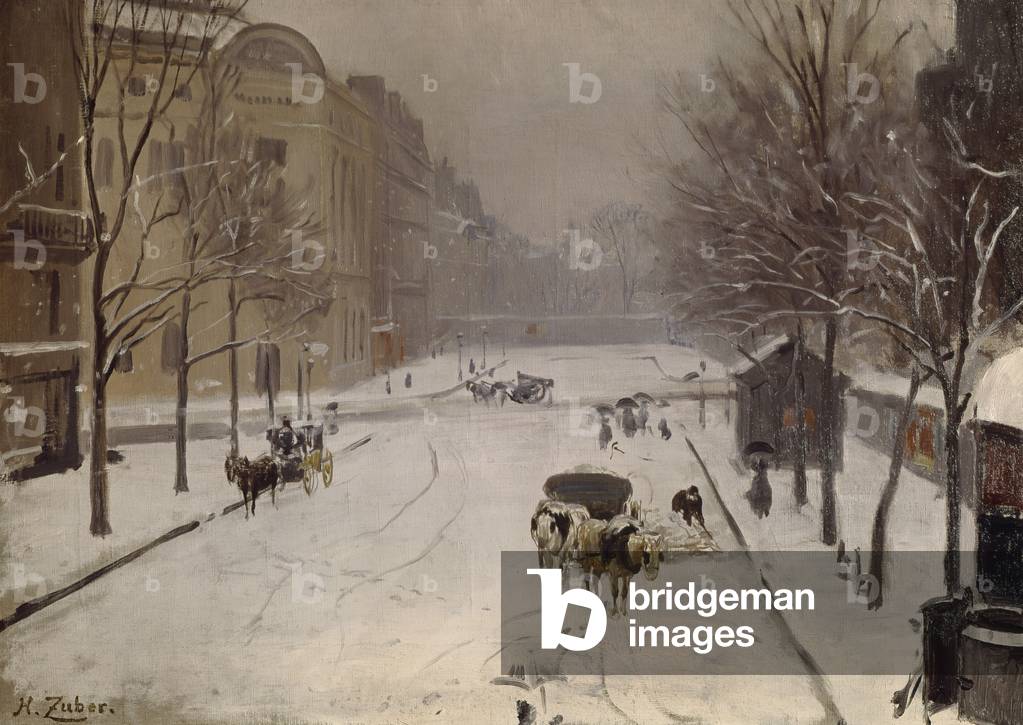 The Rennes Raspail Crossroads, c.1889 (oil on canvas)