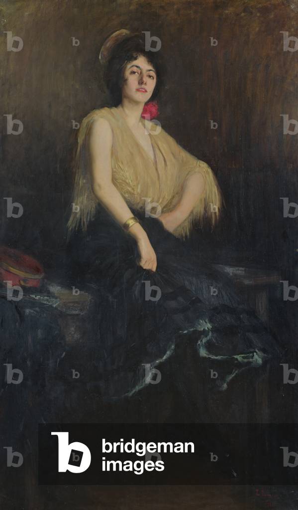 Gipsy, 1901 (oil on canvas)