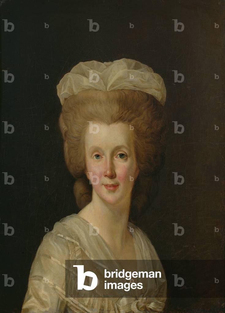 Portrait of Madame Necker (1739-94) (oil on canvas)