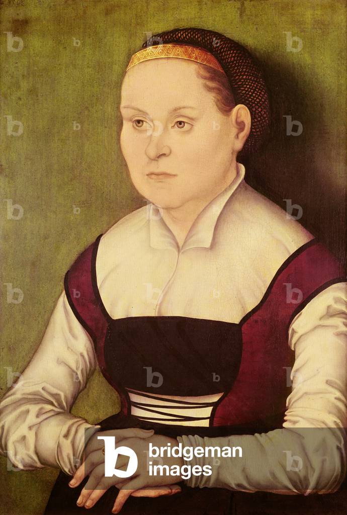 Portrait of a Woman (oil on canvas)