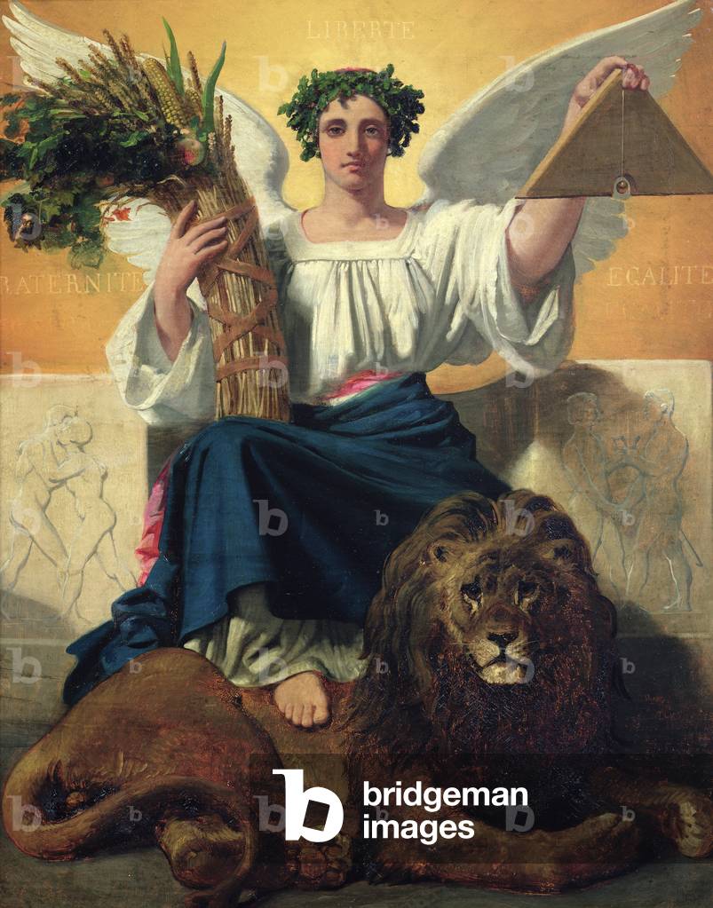 The Republic, 1848 (oil on canvas)