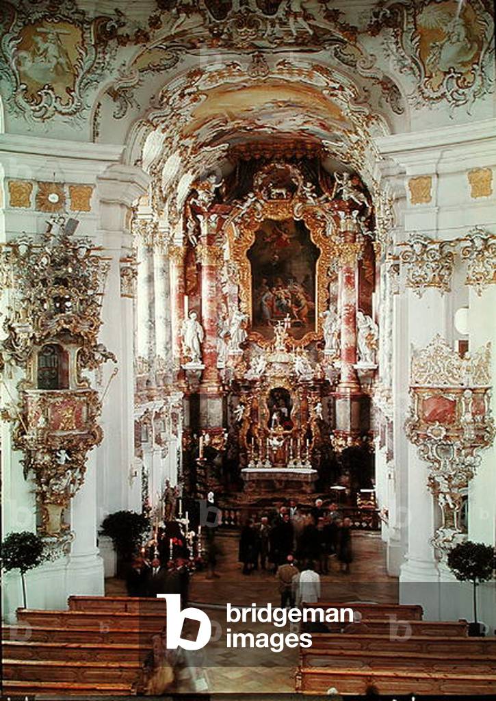 View of the nave, 1746-54 (photo)