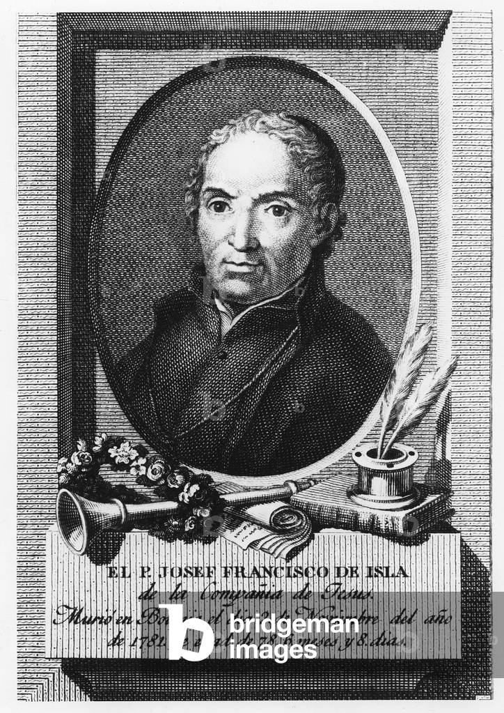 José Francisco de Isla (engraving)