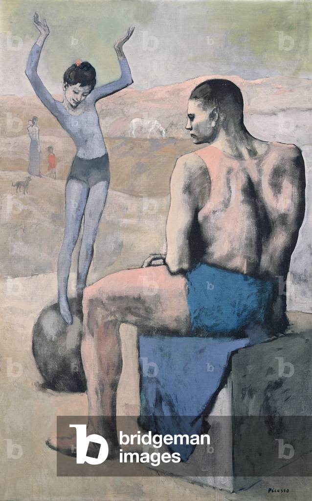 Immagine di Dipinto "Acrobata su una palla", 1905 di Pablo Picasso