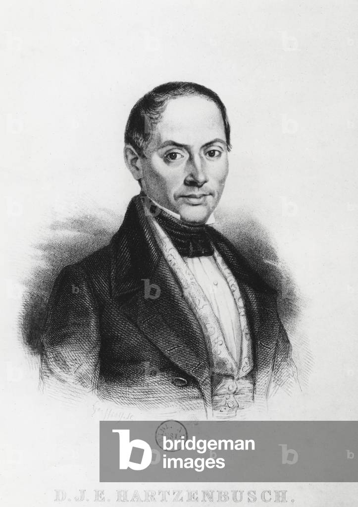 Juan Eugenio Hartzenbusch (engraving)
