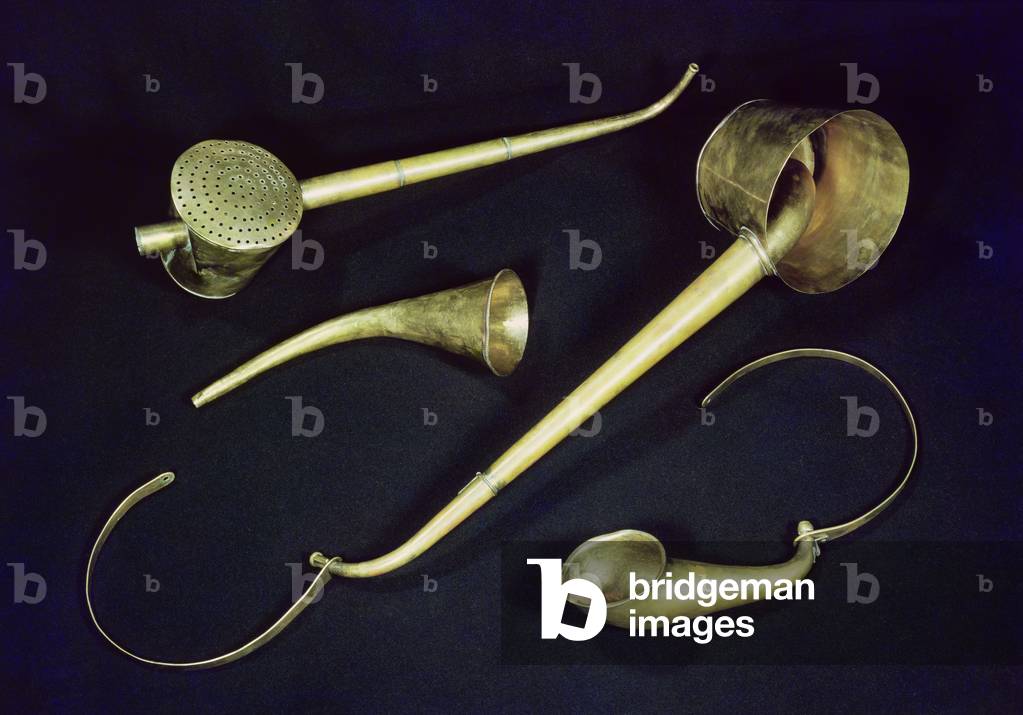 Acoustic instruments cornets belonging to Ludwig van Beethoven (1770-1827) c.1813 (copper)