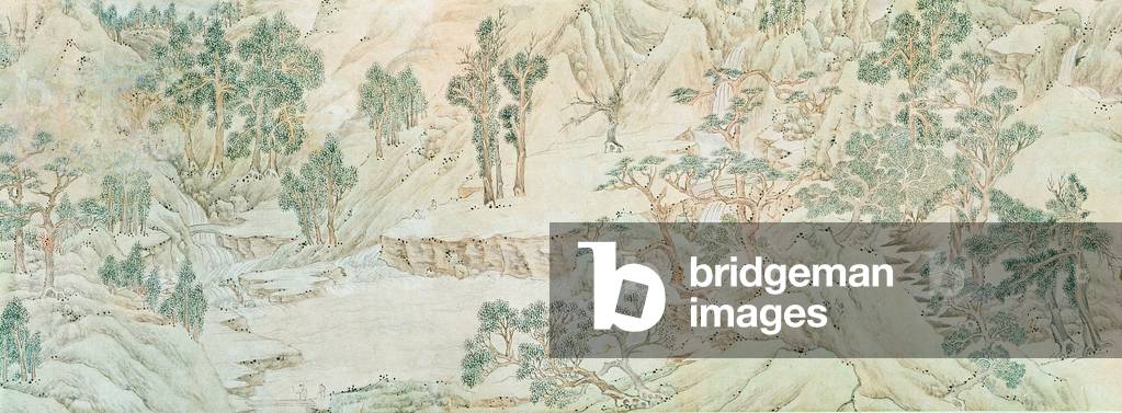 Landscape, Ming Dynasty (pen & ink wash on paper)