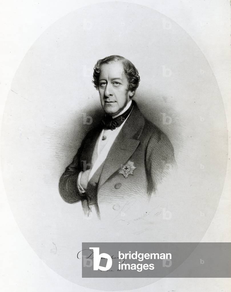 William George Spencer Cavendish, 6th Duke of Devonshire, 1852 (1790-1858) (engraving)