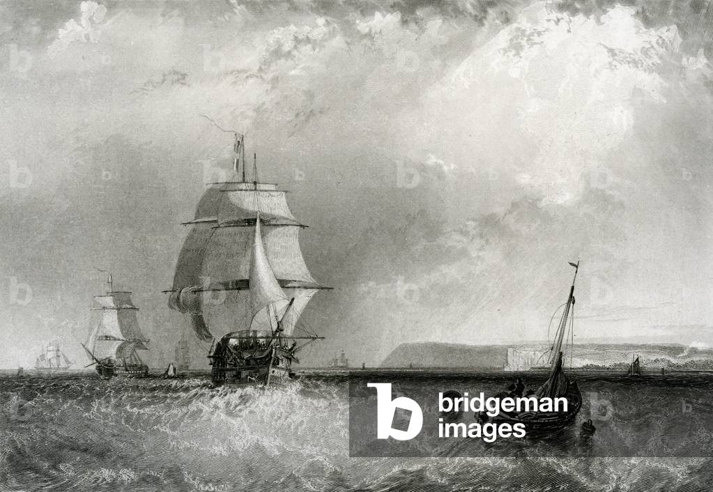 The North Foreland, engraved by R. Brandard, 1834 (engraving)