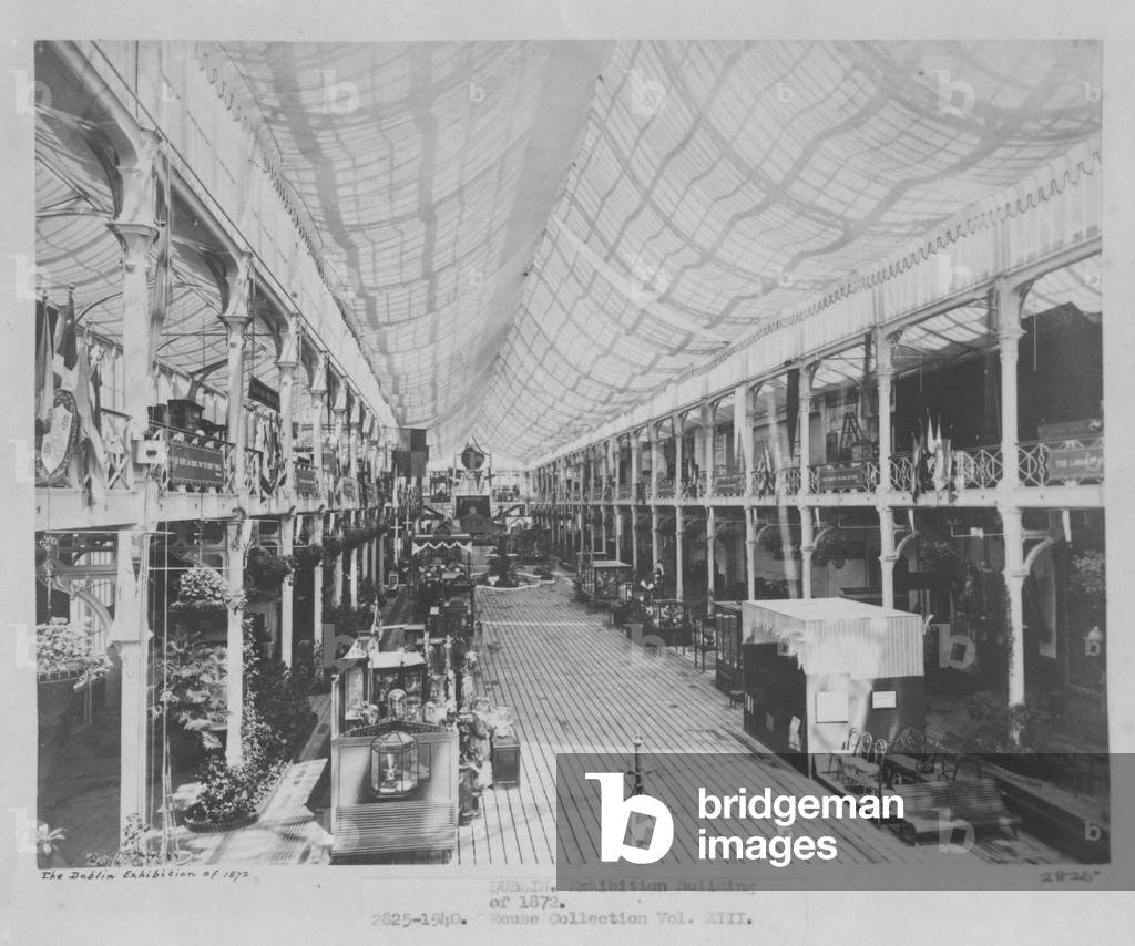 The Dublin Exhibition of 1872, 1872 (b/w photo)