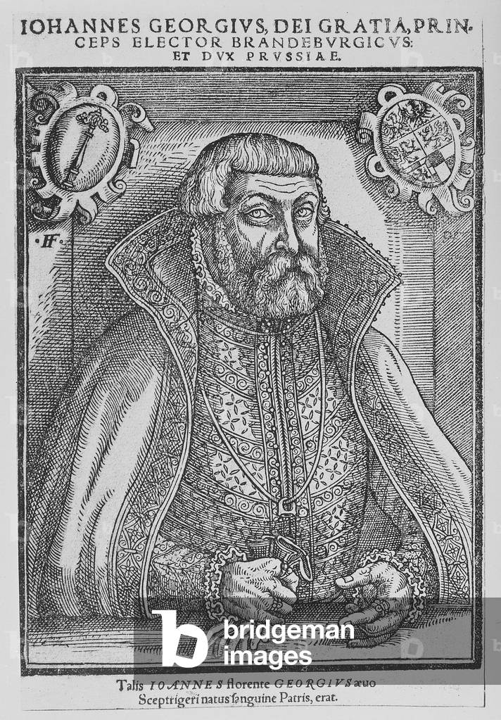 Johann Georg, Elector of Brandenburg (woodcut)