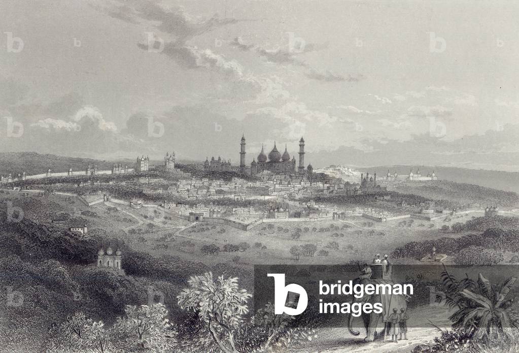 Delhi, engraved by Edward Paxman Brandard (1819-98) c.1860 (engraving)