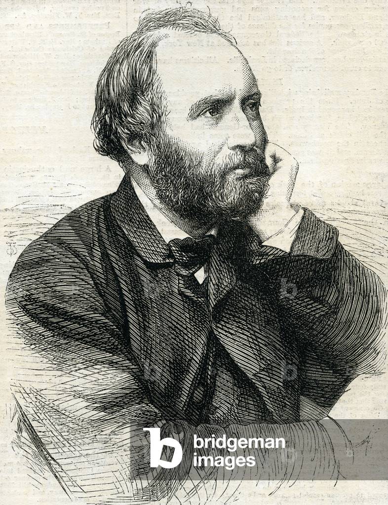 Henry Le Jeune A.R.A. (1819-1904) from the 'Illustrated London News' 25th July, 1863 (engraving)