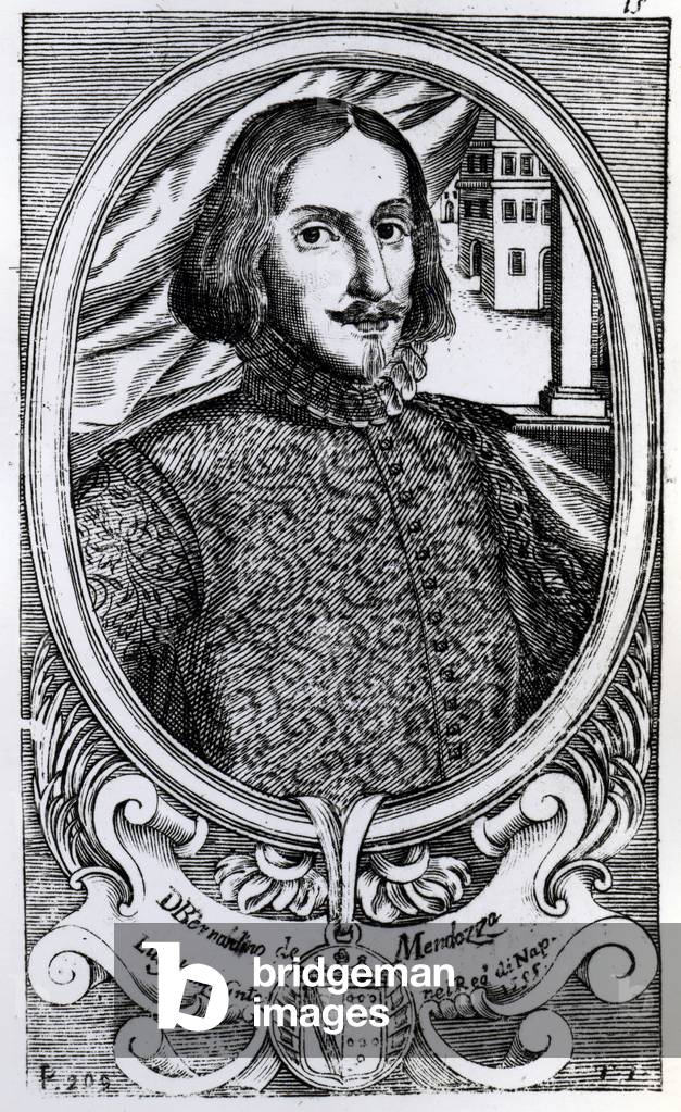"Bernardino de Mendoza", 1595 di Spanish School
