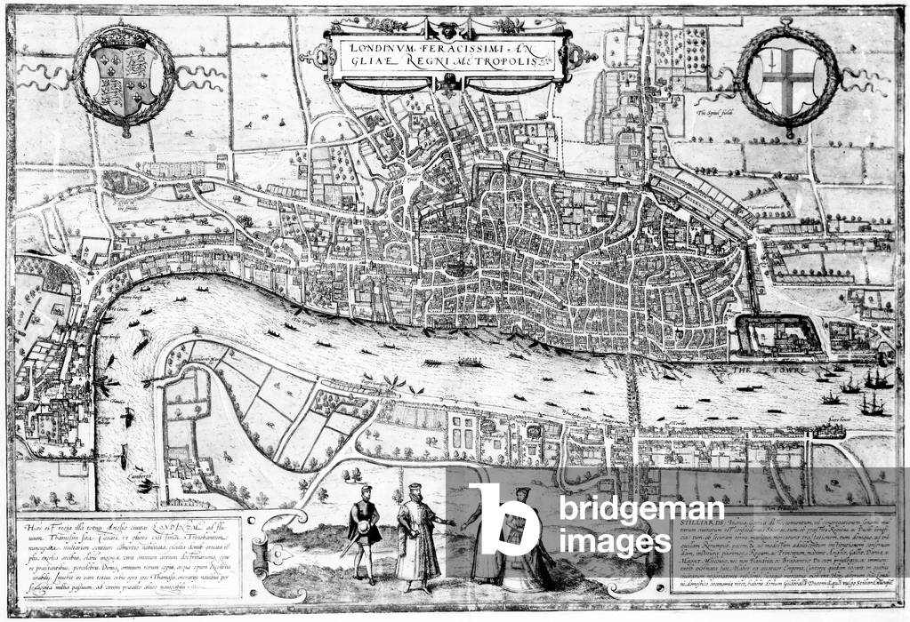 Londinium Feracissimi Angliae Regni Metropolis, illustration taken from 