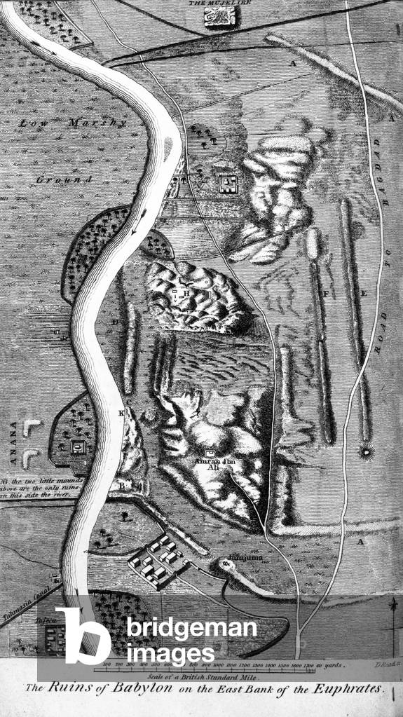 The Ruins of Babylon on the East Bank of the Euphrates (engraving)