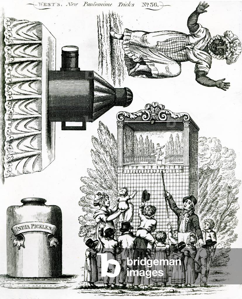 West's New Pantomime Tricks, 1822 (engraving)