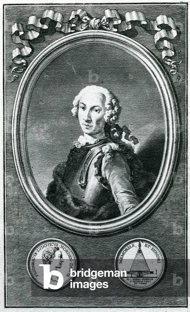Frederic Louis Norden (1708-42) from 'Voyage d'Egypte et de Nubie' 1755 (engraving)