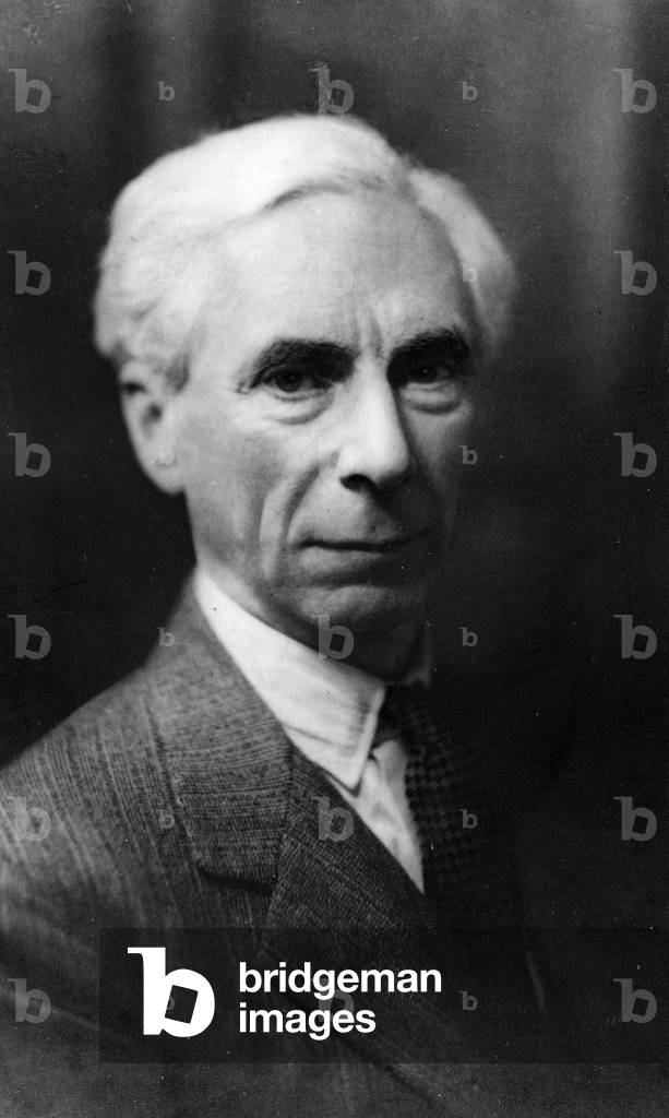 Bild von Fotografie "Bertrand Russell (s/w Foto)", 20. Jahrhundert von English Photographer, b/w