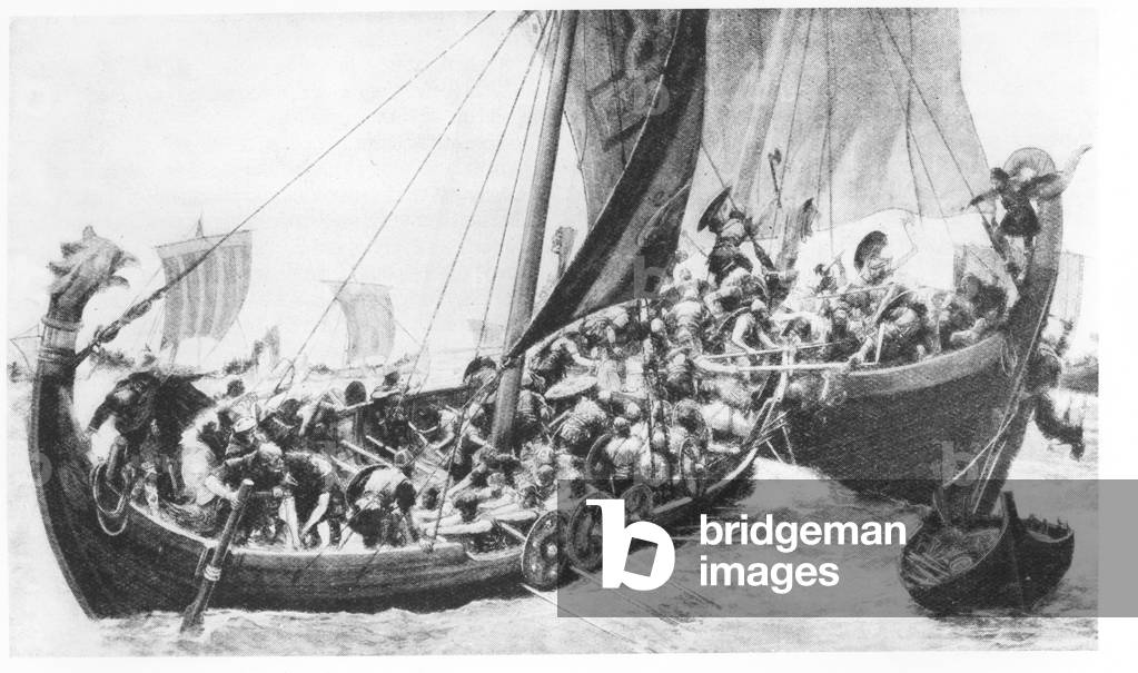 Viking Ships (engraving)