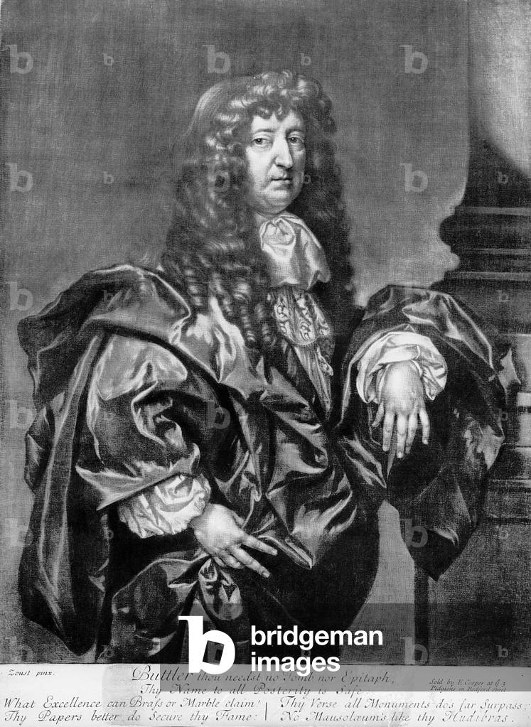 Samuel Butler (1612-80) (engraving)