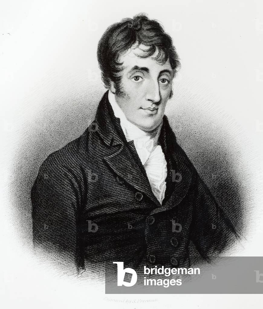Portrait of John Clare (1793-1864) (engraving)