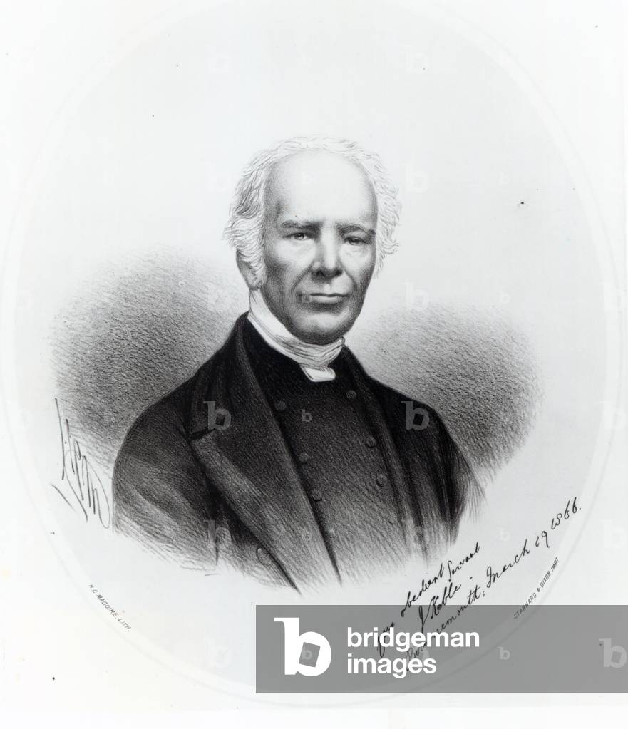 John Keble, 1866 (lithograph)