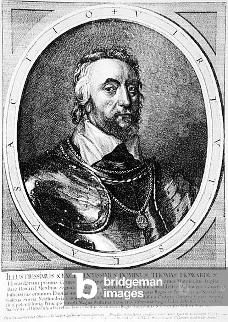 Thomas Howard (1585-1646) 2nd Earl of Arundel (engraving)