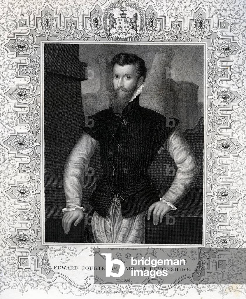 Edward Courtenay, 1st Earl of Devon (c. 1527-1556) (engraving)