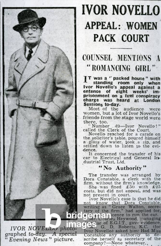 Ivor Novello (1893-1951) (printed paper)