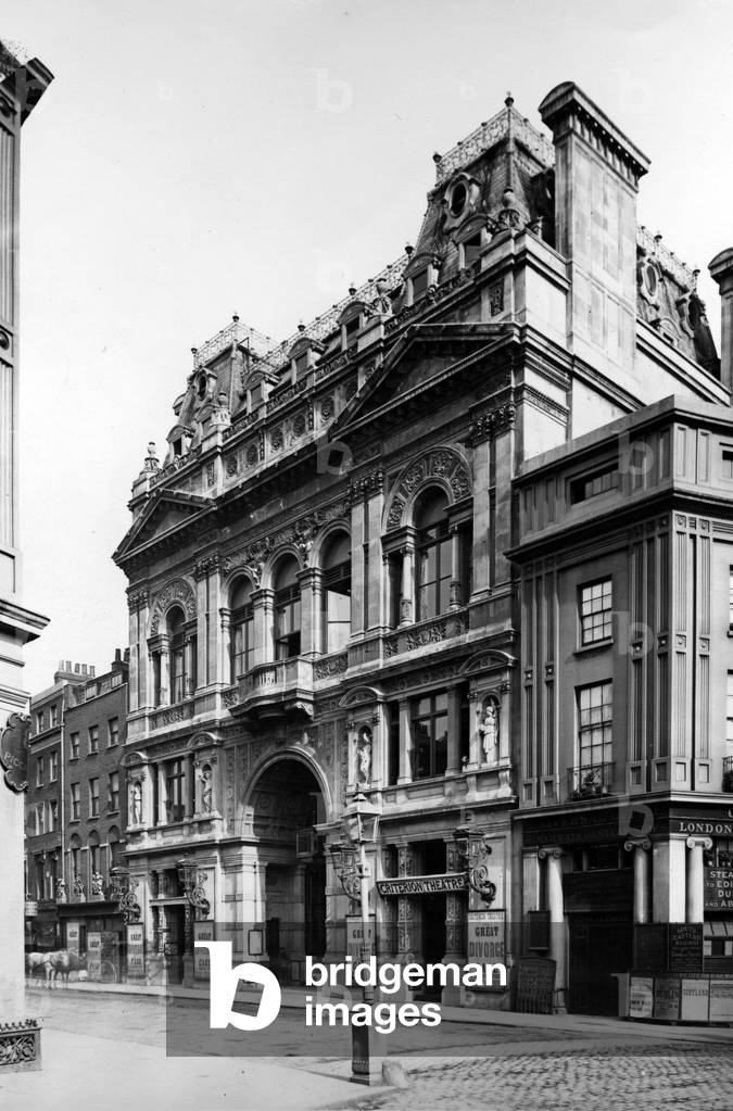 The Criterion Theatre (b/w photo)