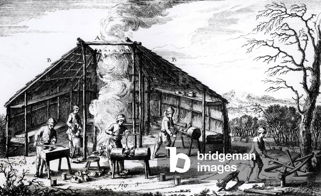 Clog Making (engraving)