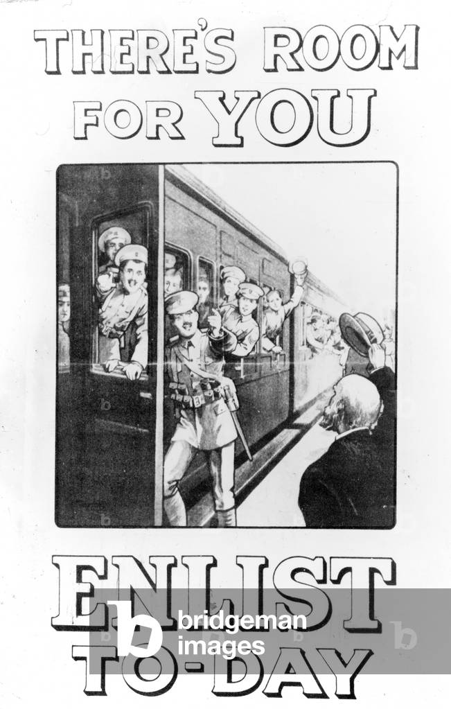 There's room for you, Enlist to-day, WWI poster, 1915 (litho)