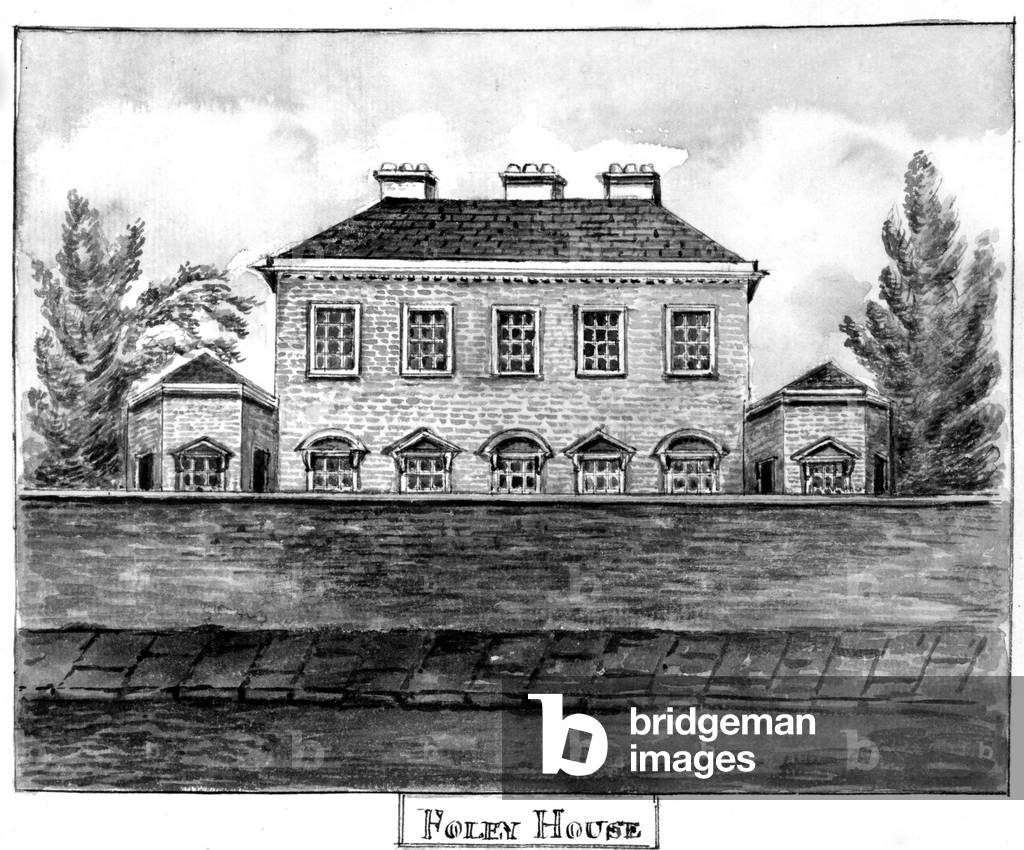Foley House, c.1800 (engraving)