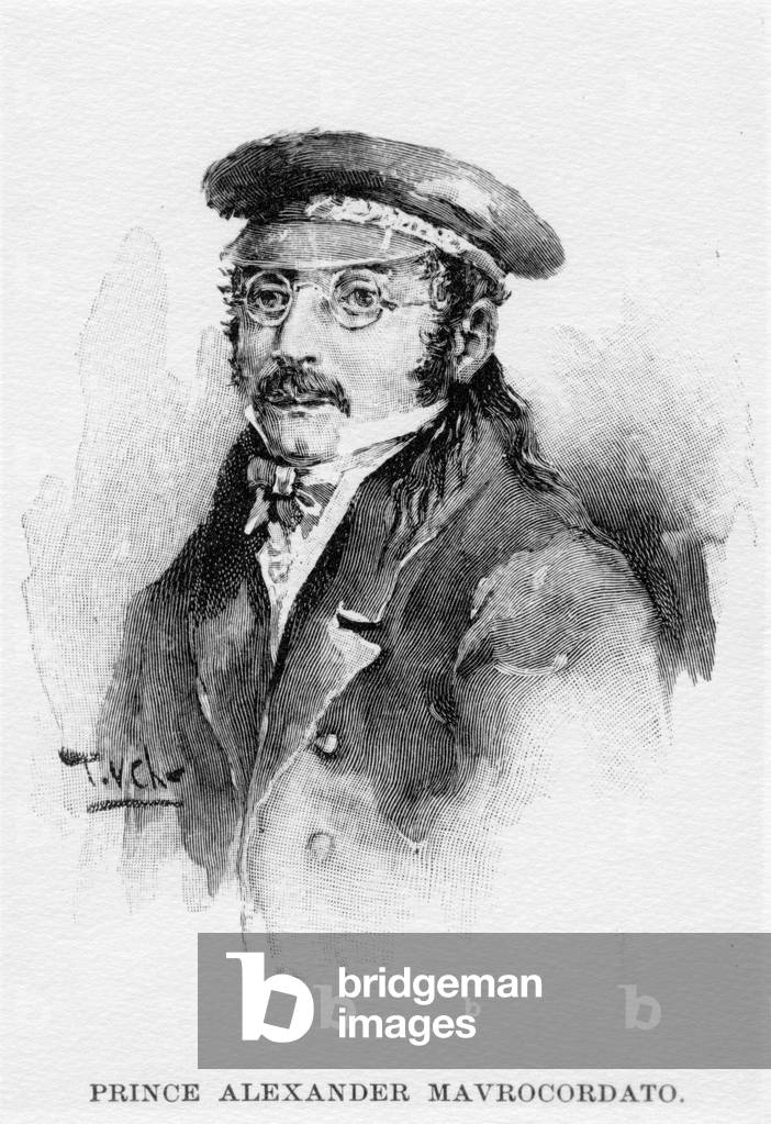 Prince Alexander Mavrocordato (engraving)