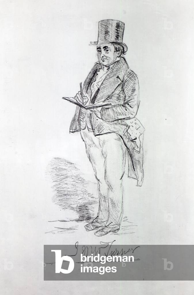 Joseph Mallord William Turner, 1844 (pencil on paper)