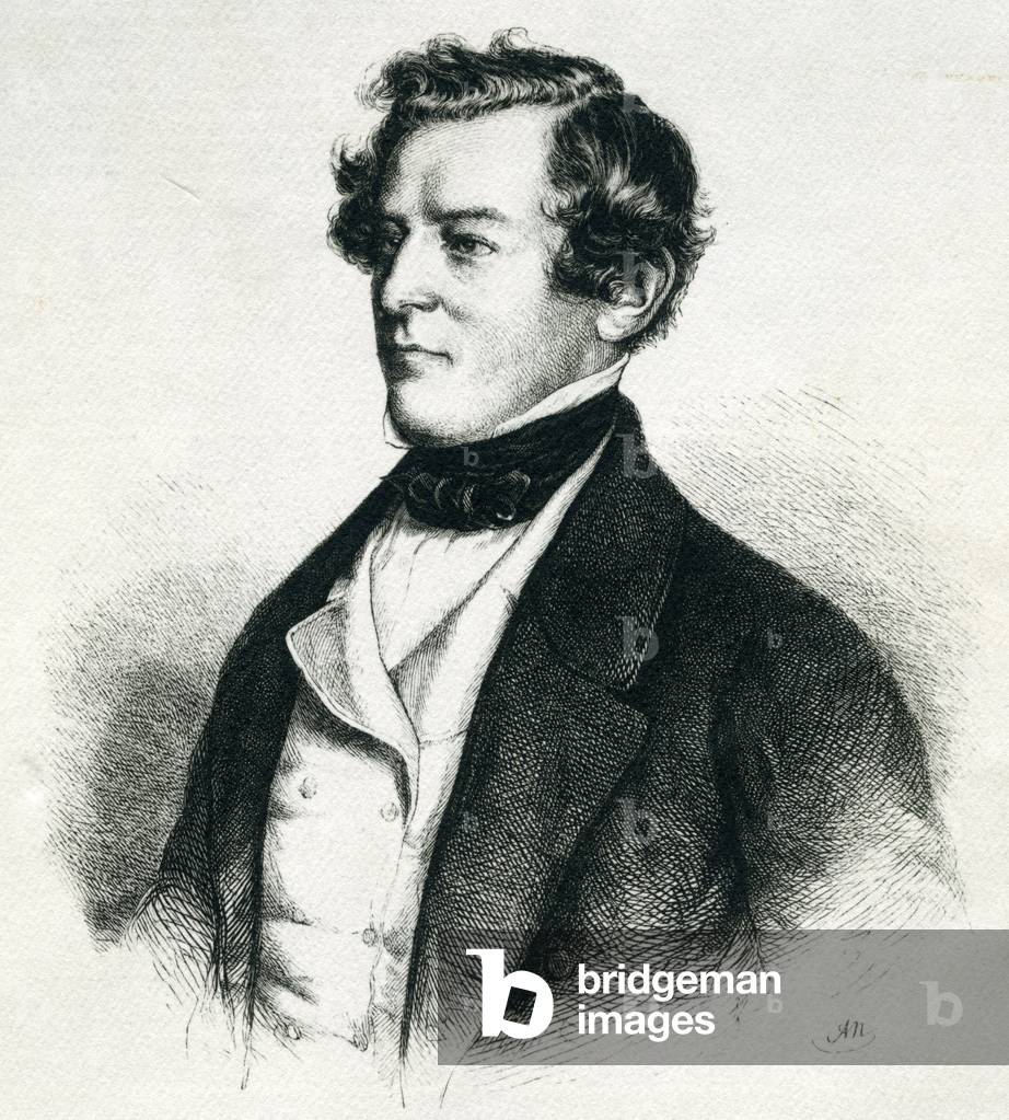 Alexander von Bach (1813-1893) (engraving)