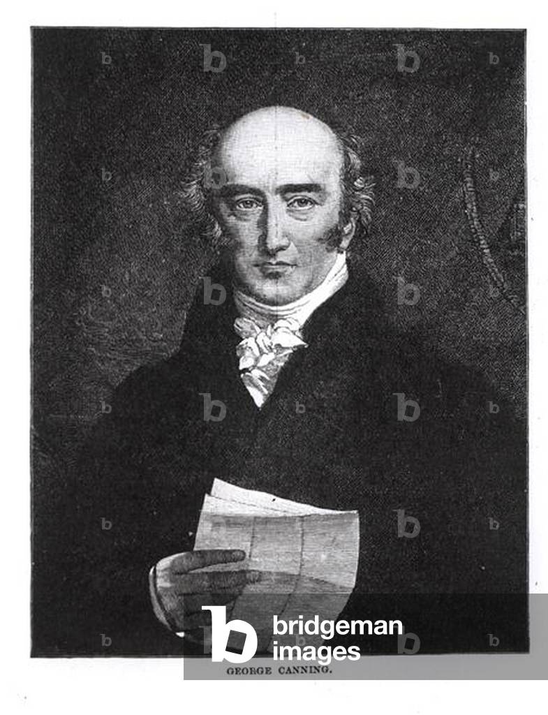George Canning (1770-1827) (engraving)