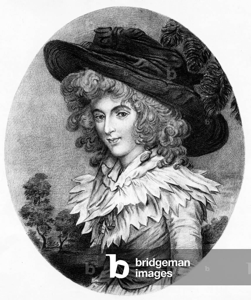 Henrietta Ponsonby, Countess of Bessborough, early C19th (litho)