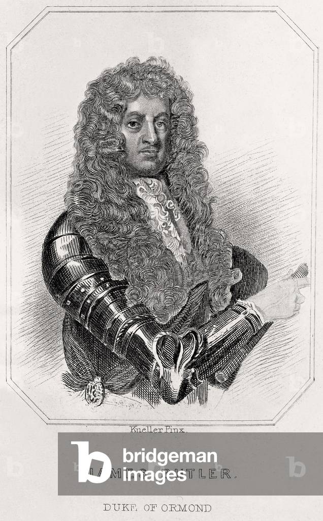 Portrait of James Butler, second Duke of Ormond    , 1835 (litho)