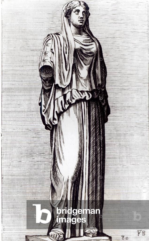 "Vergine Vestale", 17th Secolo di Francois Perrier