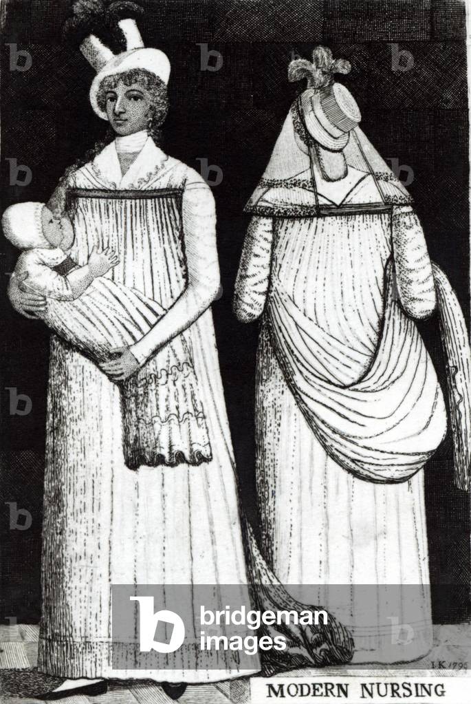 Modern Nursing, 1795 (litho)