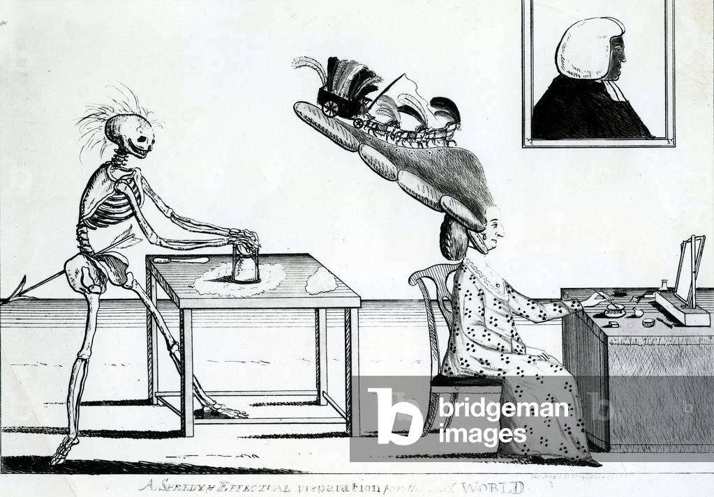 A Speedy and Effectual Preparation for the Next World, 1777 (engraving)