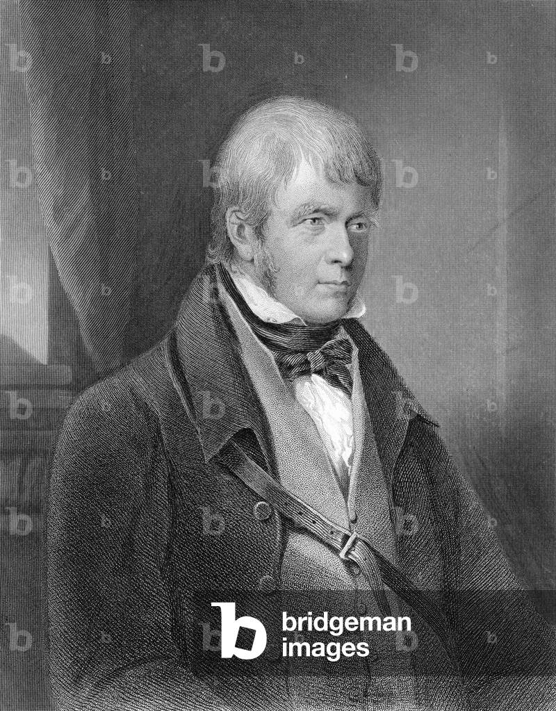 Ritratto di Walter Scott (incisione)