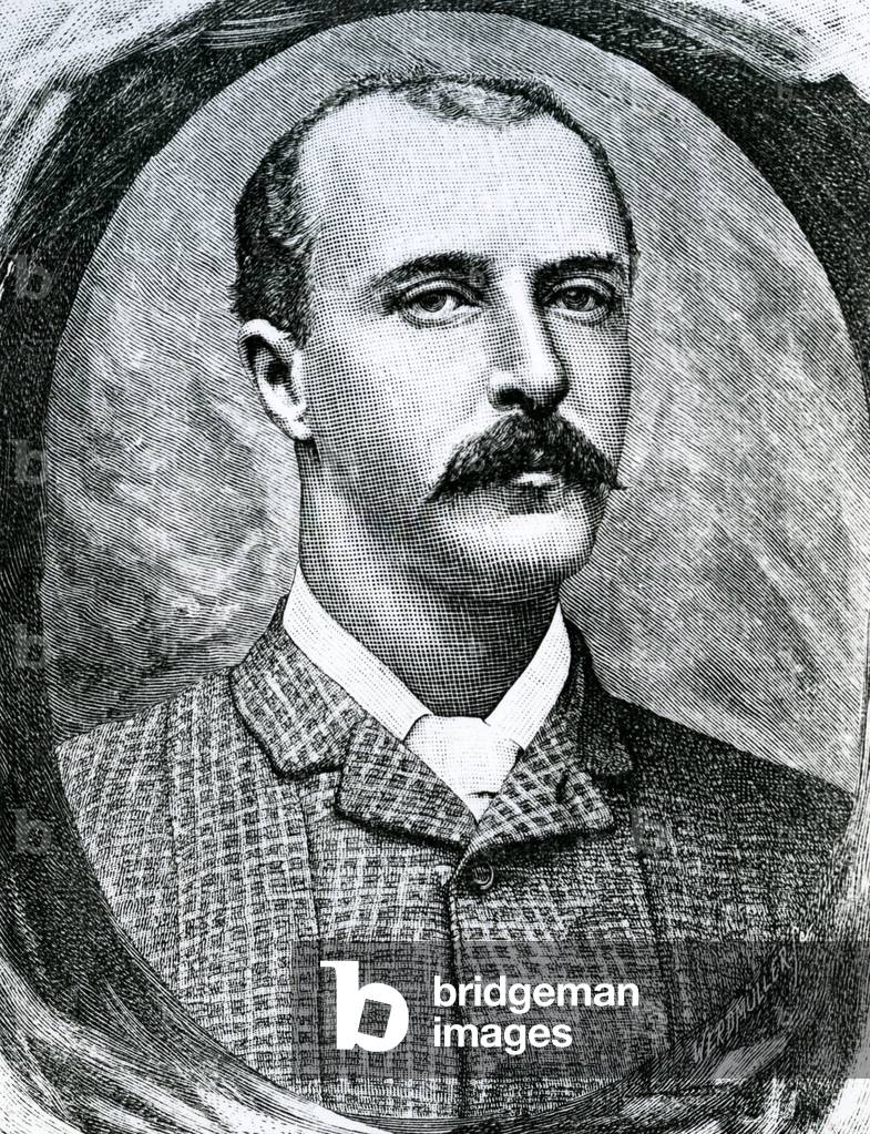 Captain Robert Henry Nelson (1853-92) (engraving)