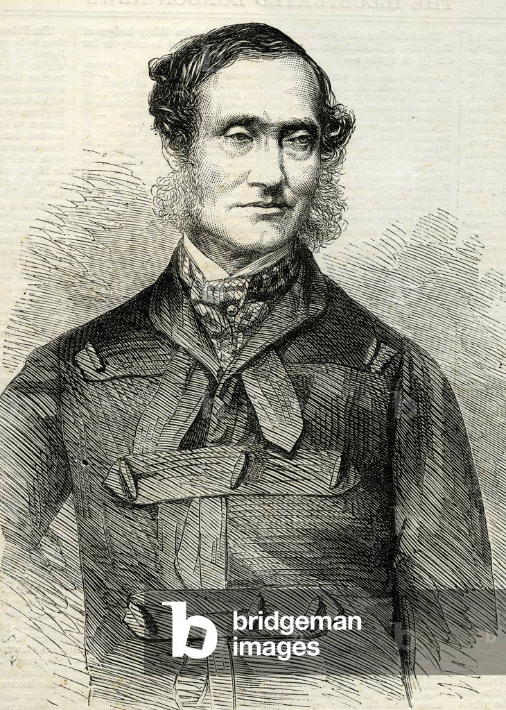 Rutherford Alcock  (1809-97) from 'The Illustrated London news' 23rd July, 1864 (engraving)