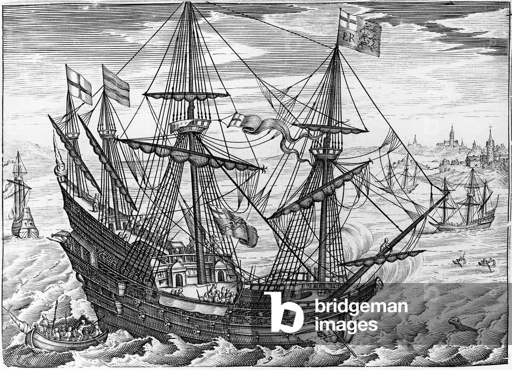 Regina Elisabetta Galeone (xilografia)